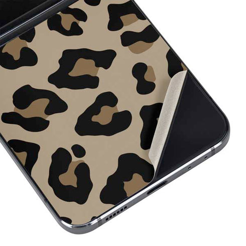 Leopard Print Galaxy Z Flip5 5G Skin